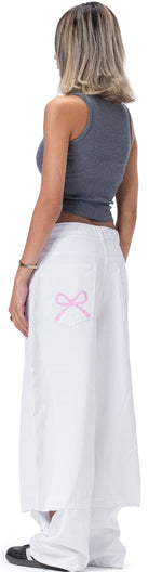 WHITE DENIM