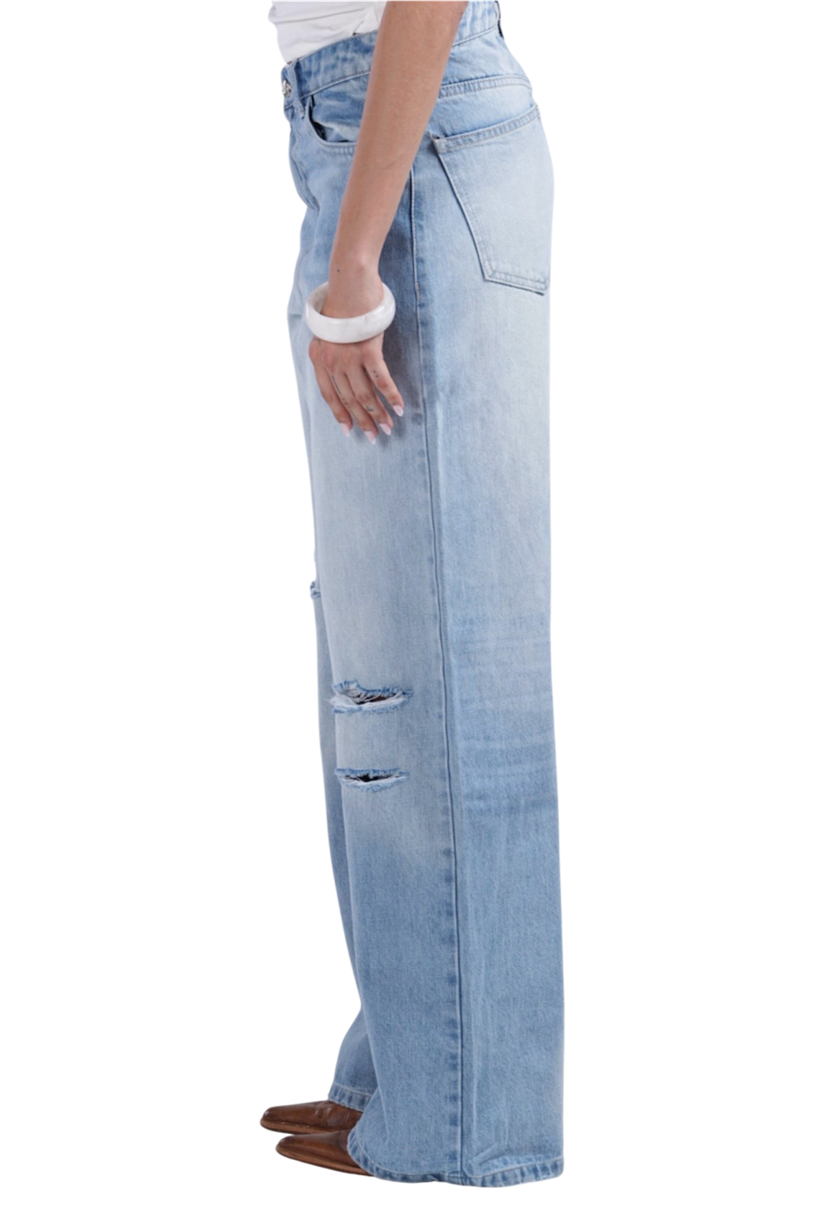 EXTRA WIDE LEG DENIM