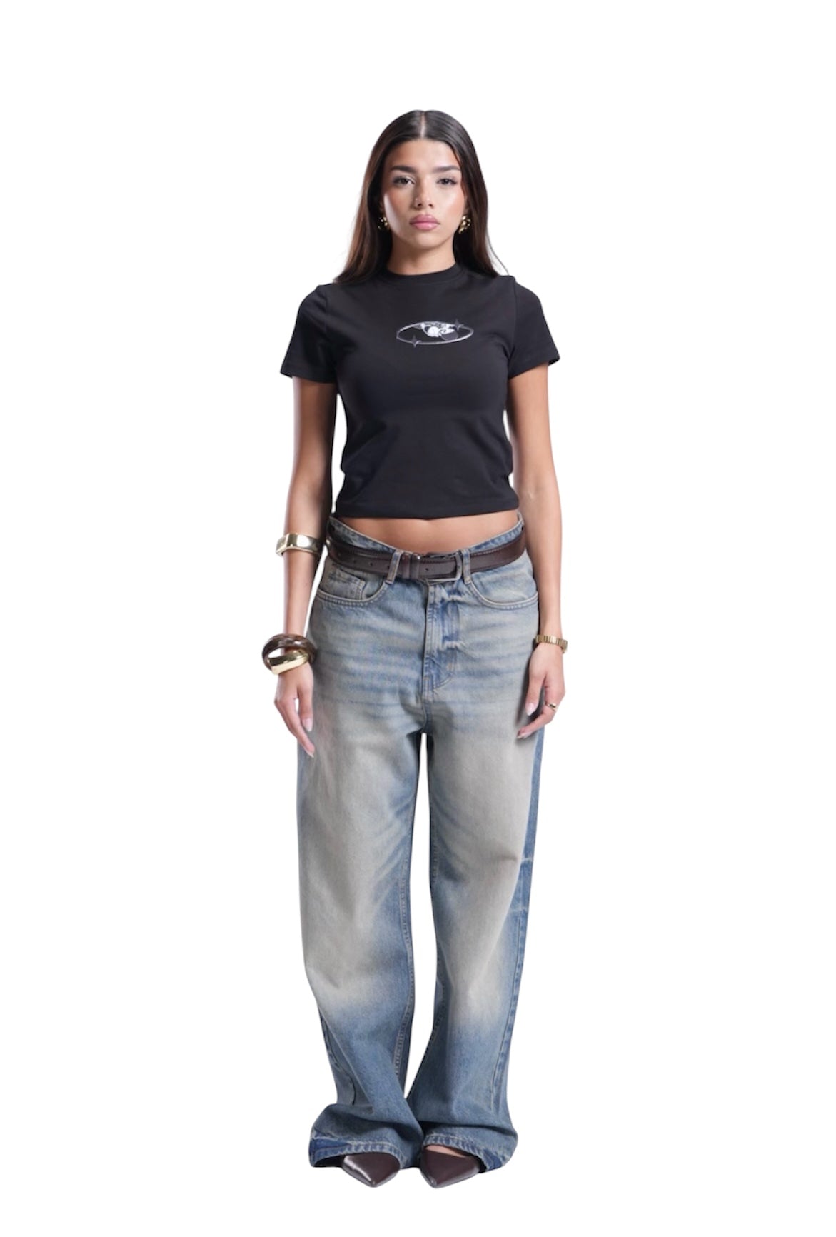DIRTY BLUE BAGGY DENIM UNISEX