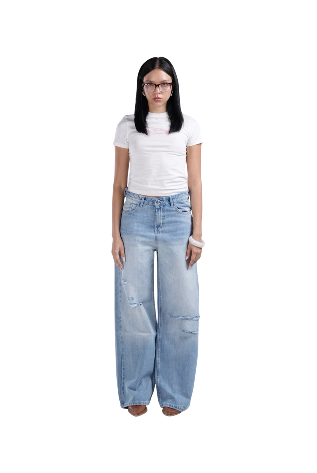 EXTRA WIDE LEG DENIM