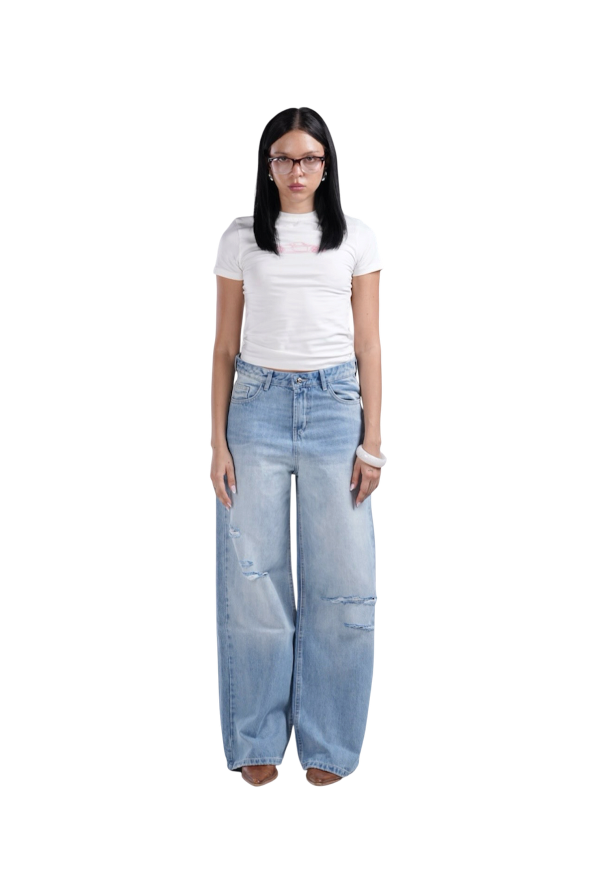 EXTRA WIDE LEG DENIM