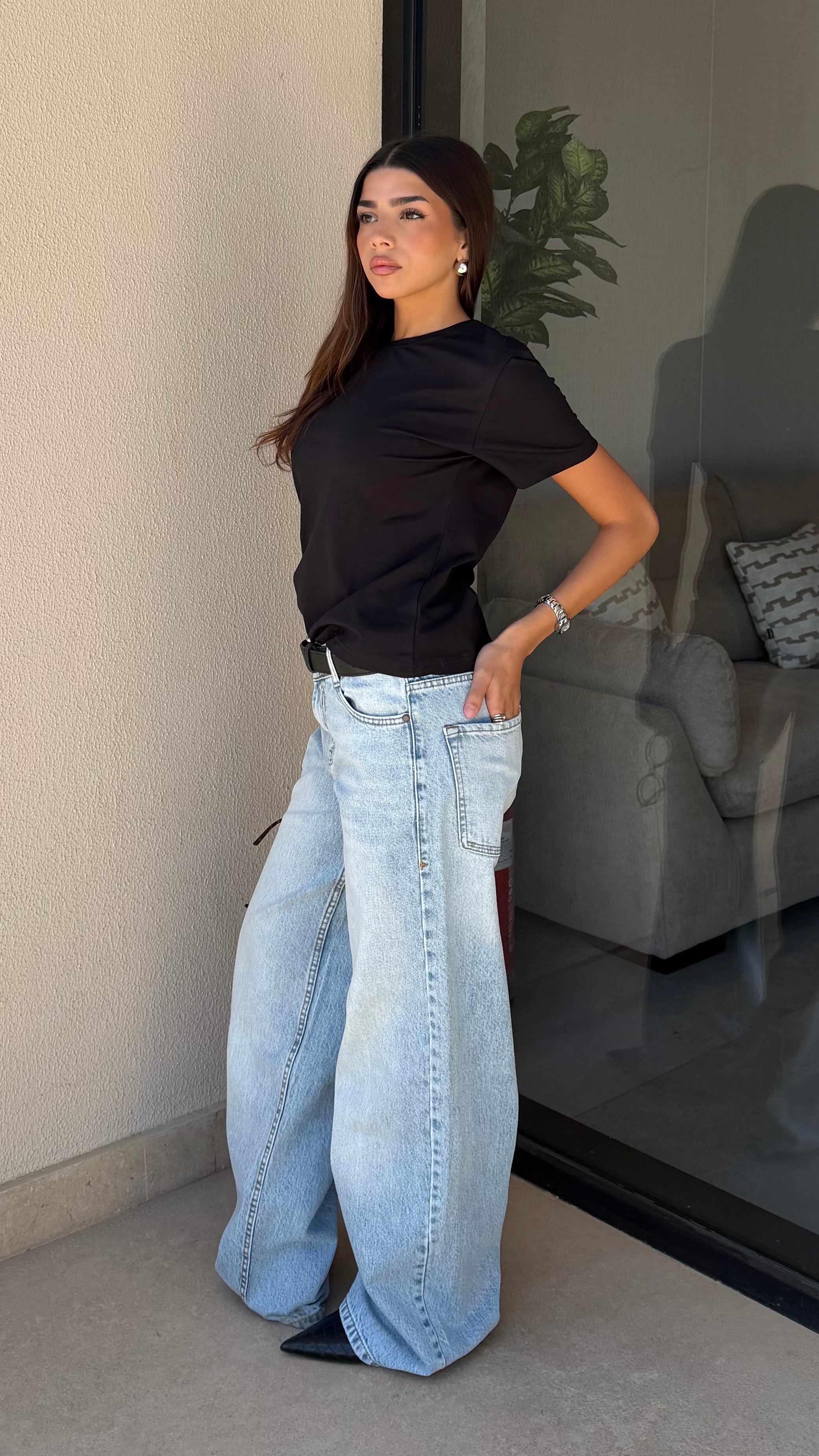 ICE BLUE LOOSE FIT