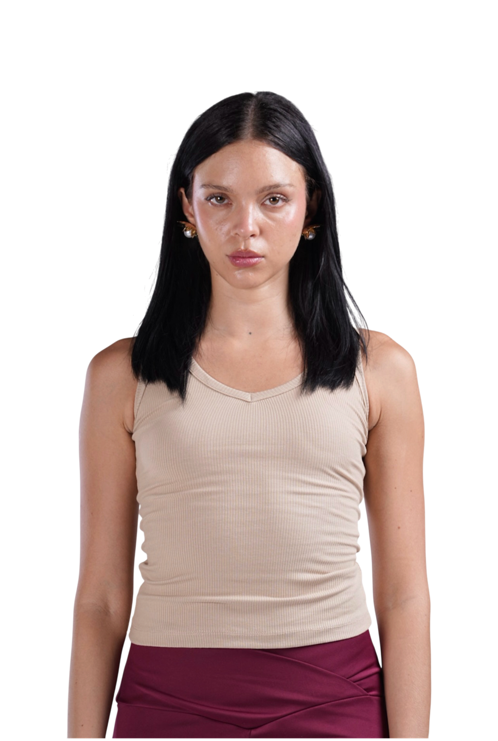 TANK TOP BEIGE
