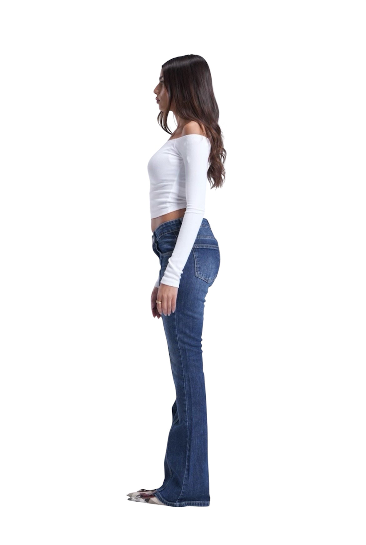 DARK BLUE BOOTCUT