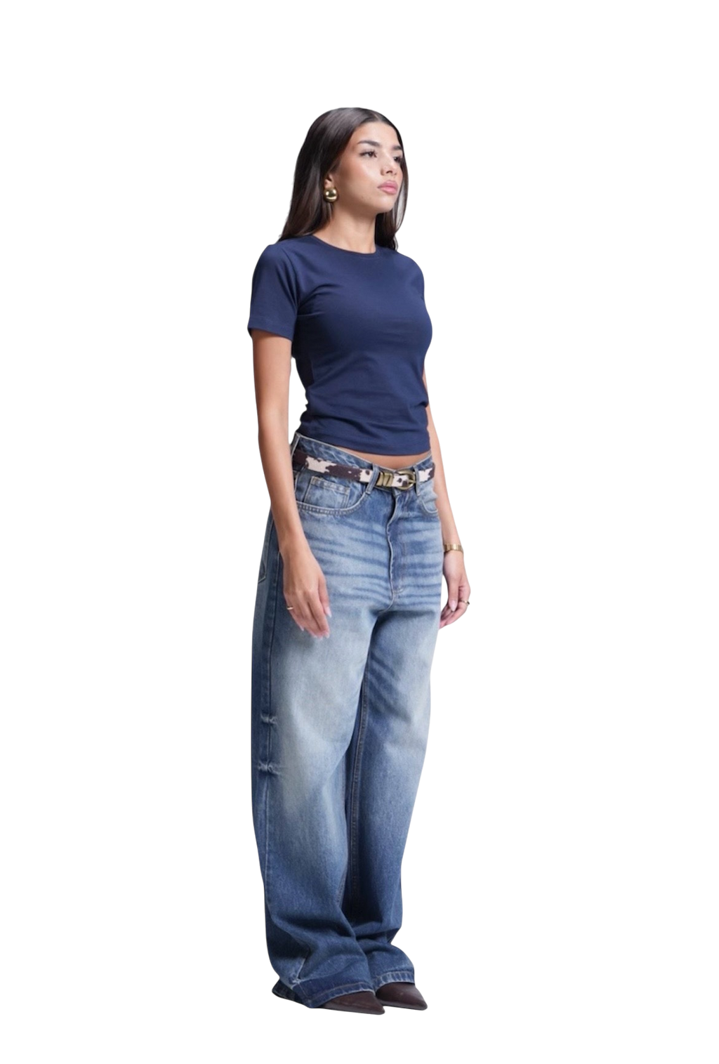 BLUE BAGGY DENIM UNISEX