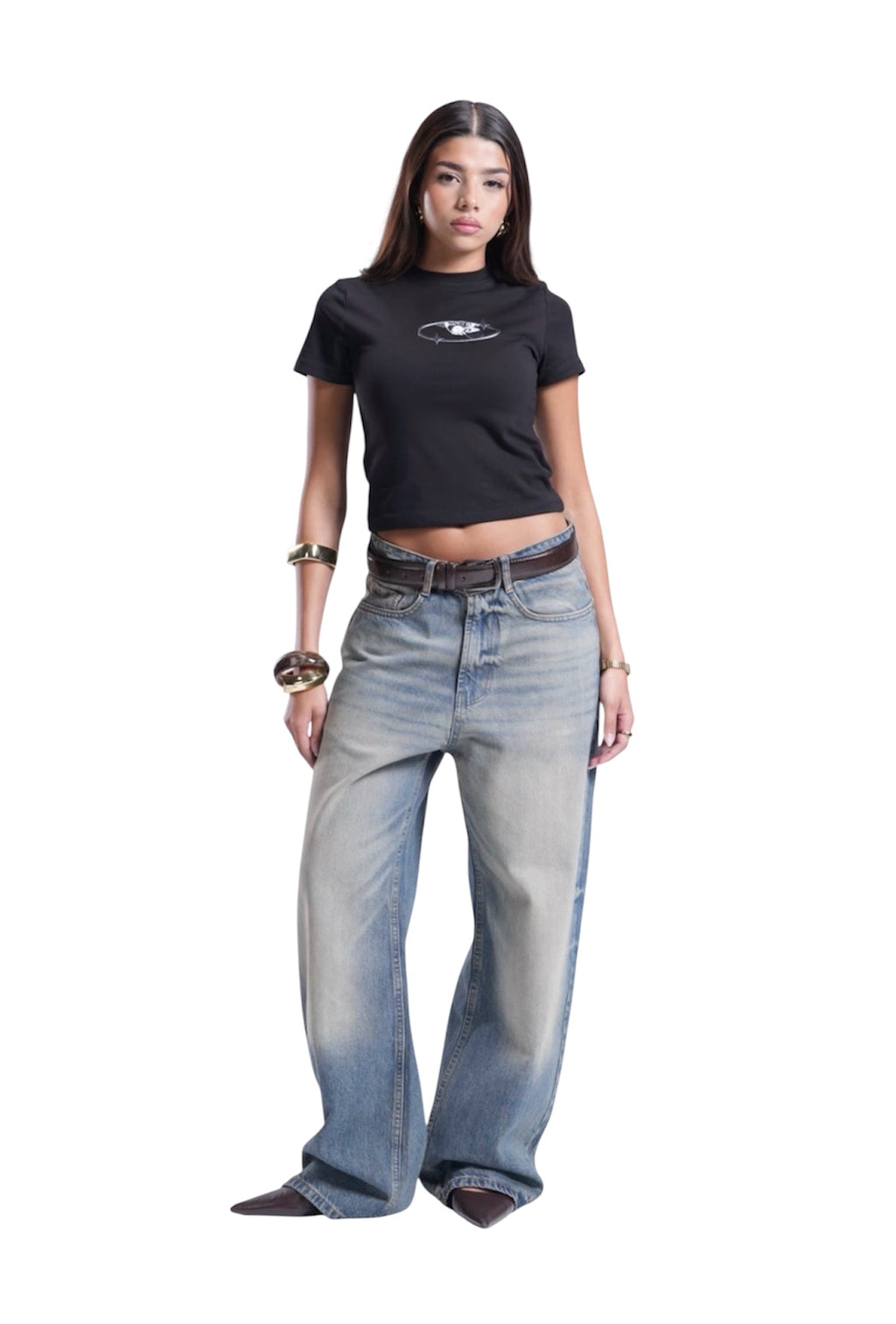 DIRTY BLUE BAGGY DENIM UNISEX