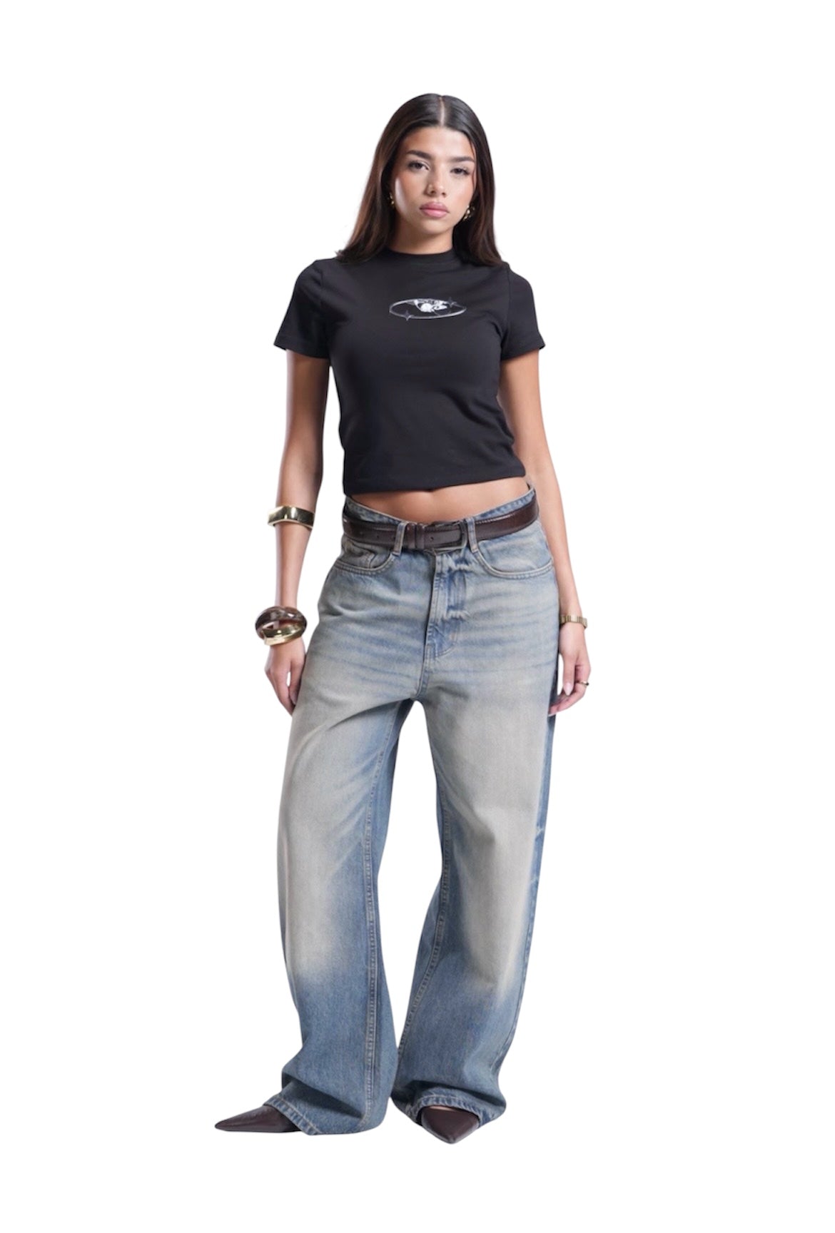 DIRTY BLUE BAGGY DENIM UNISEX