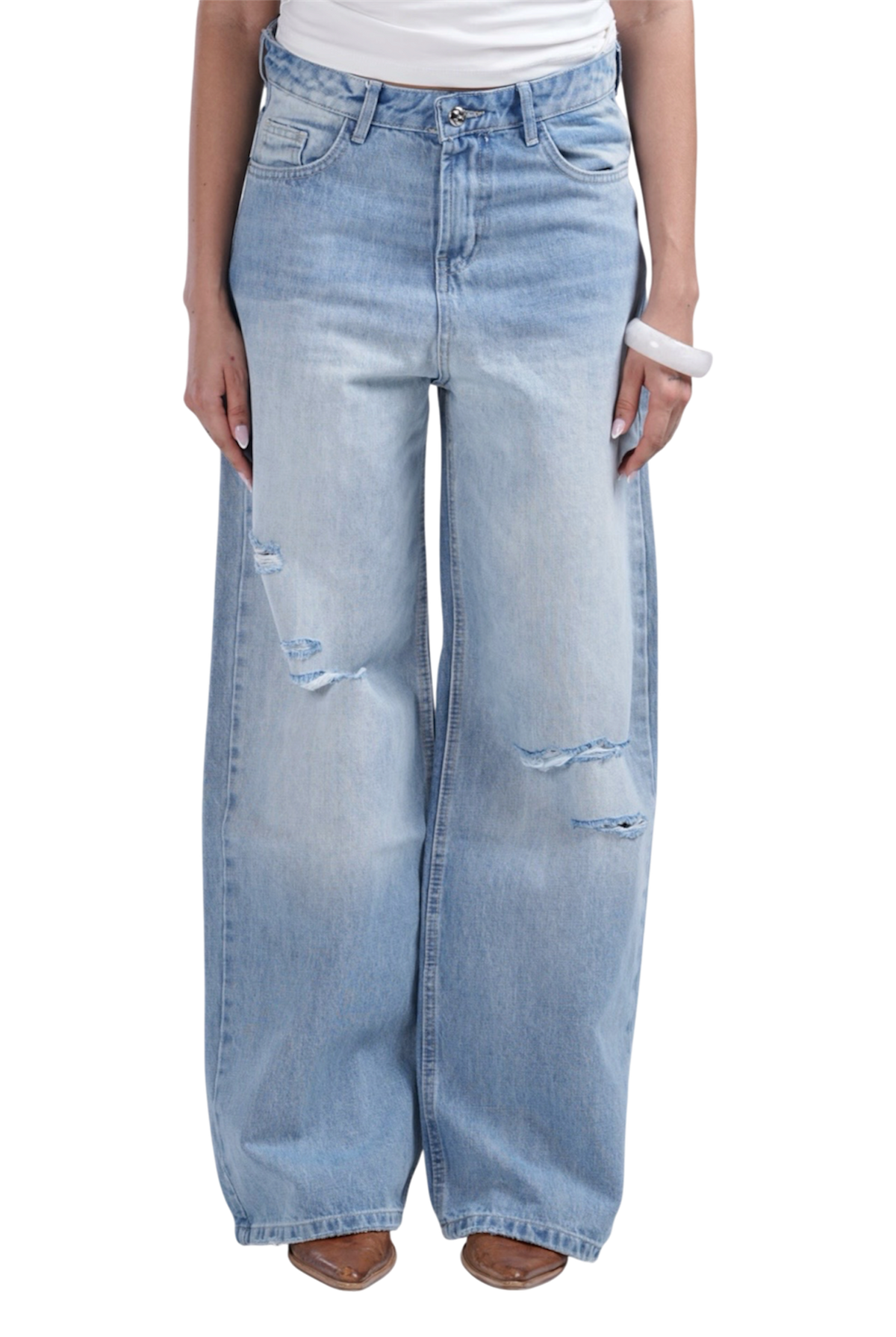 EXTRA WIDE LEG DENIM