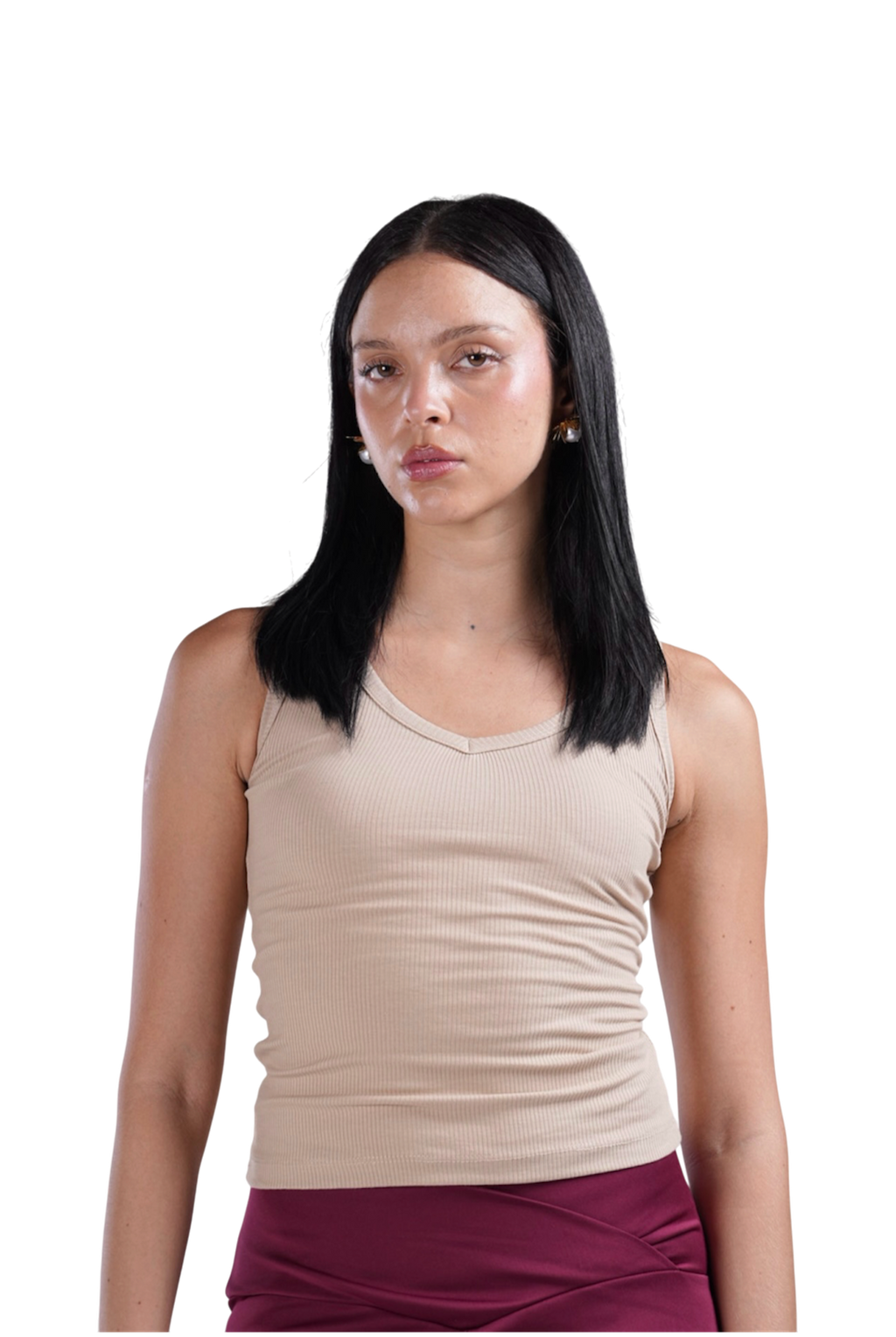 TANK TOP BEIGE