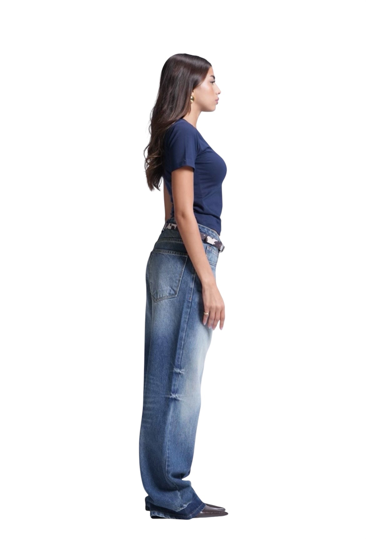 BLUE BAGGY DENIM UNISEX
