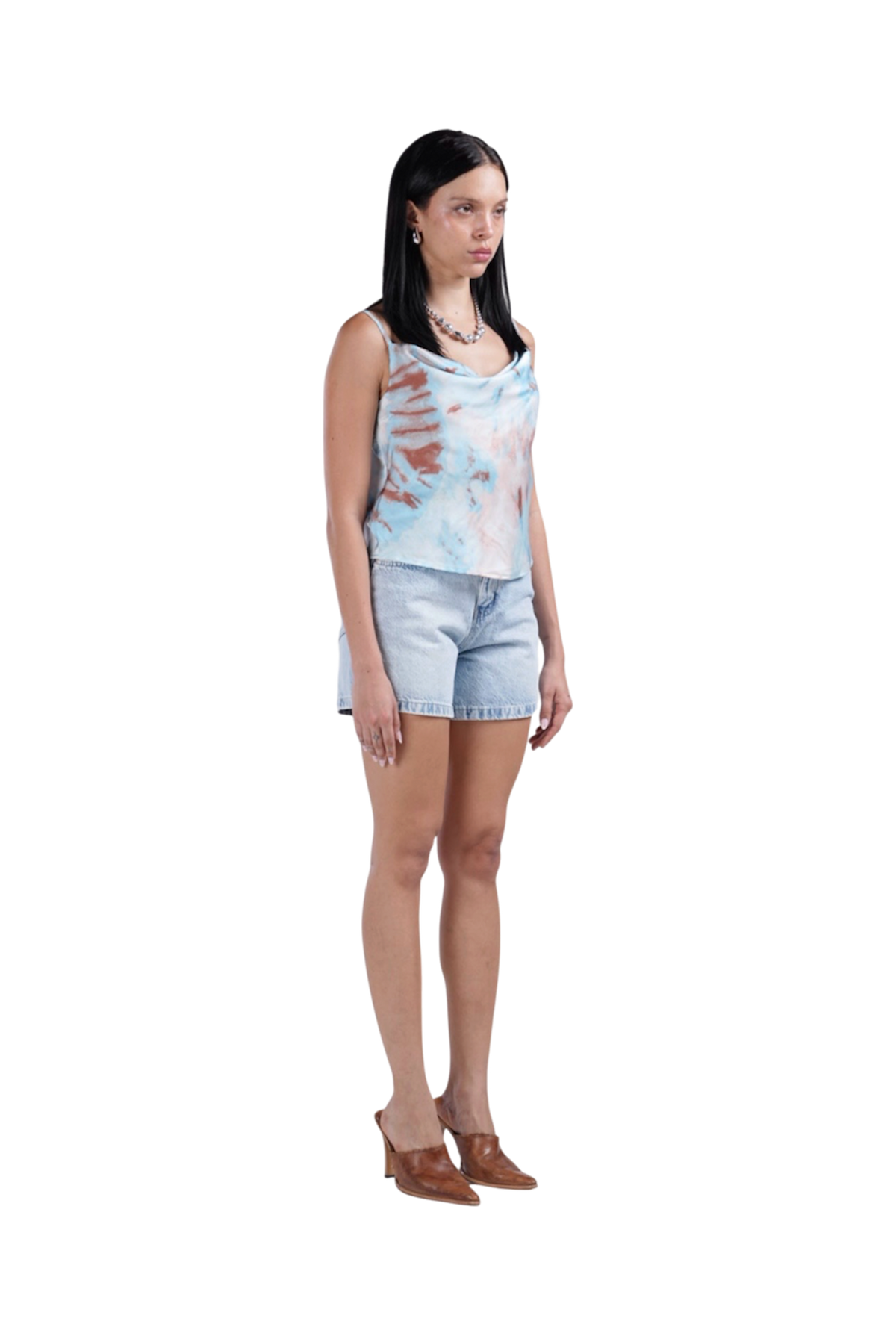 HOT SHORT ICY BLUE