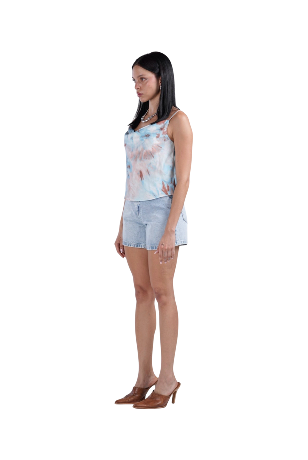 HOT SHORT ICY BLUE