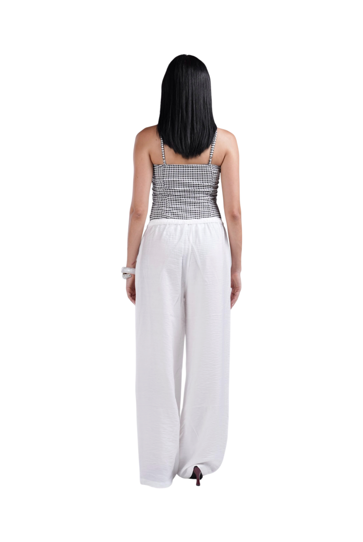 LINEN PANTS WHITE