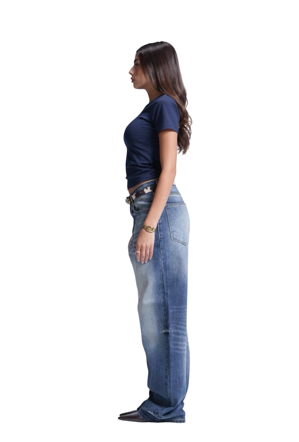 BLUE BAGGY DENIM UNISEX