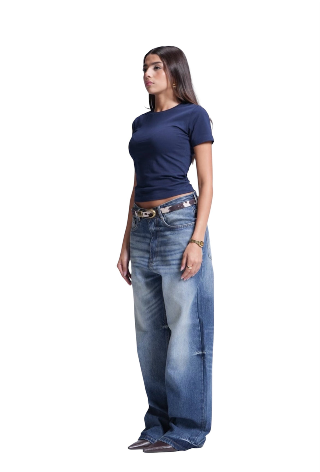 BLUE BAGGY DENIM UNISEX