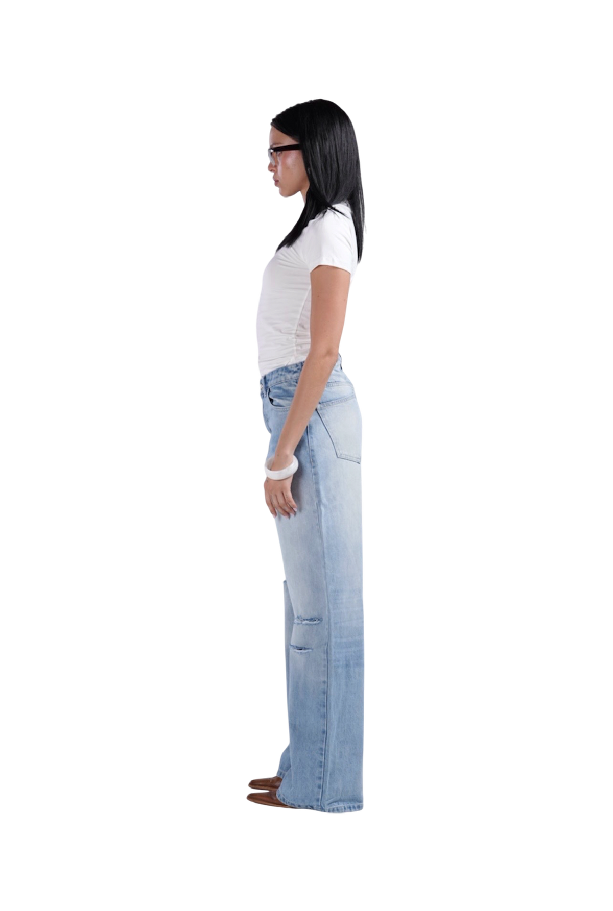 EXTRA WIDE LEG DENIM