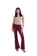 YOGA PANTS BURGUNDY