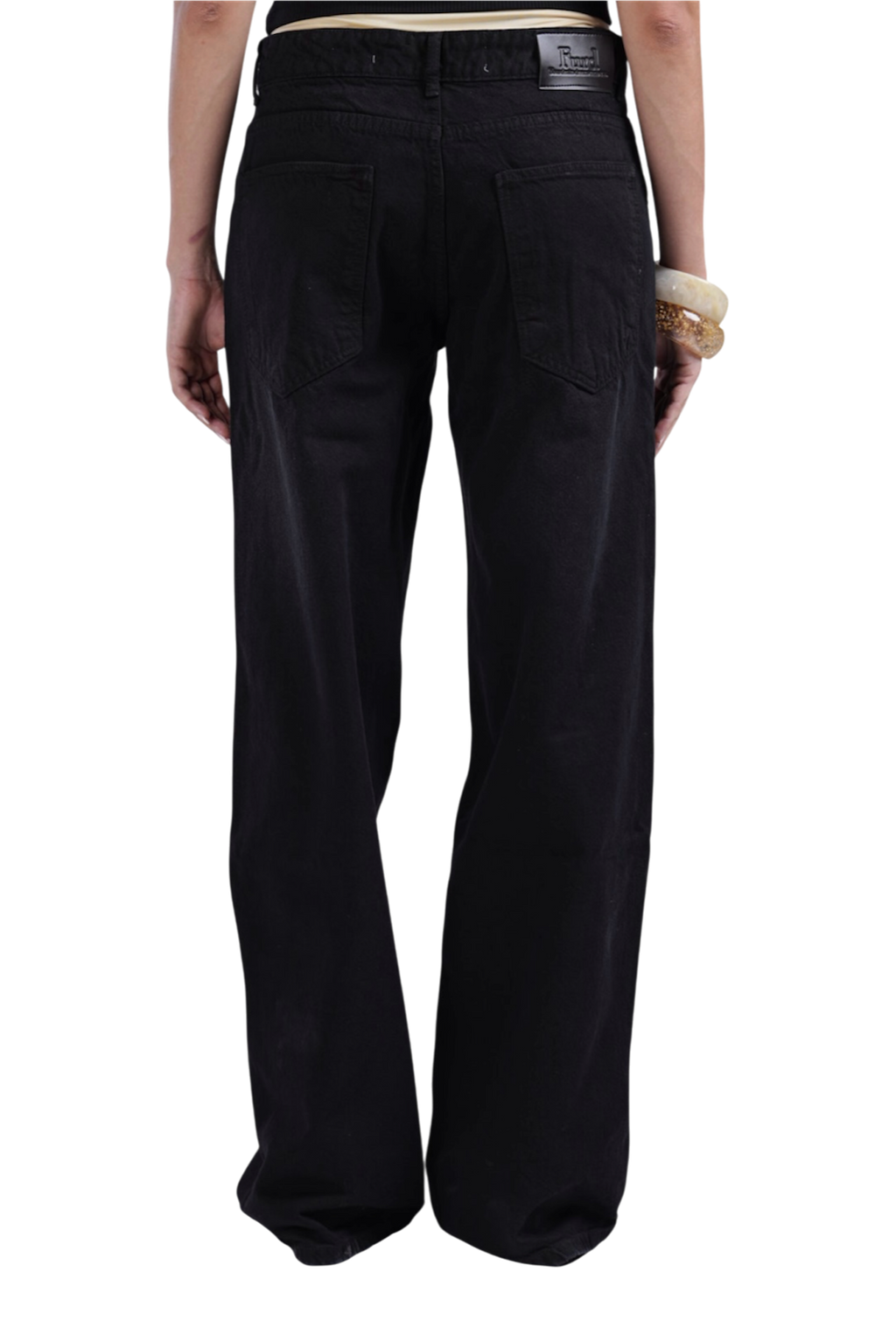 BLACK LOW WAIST