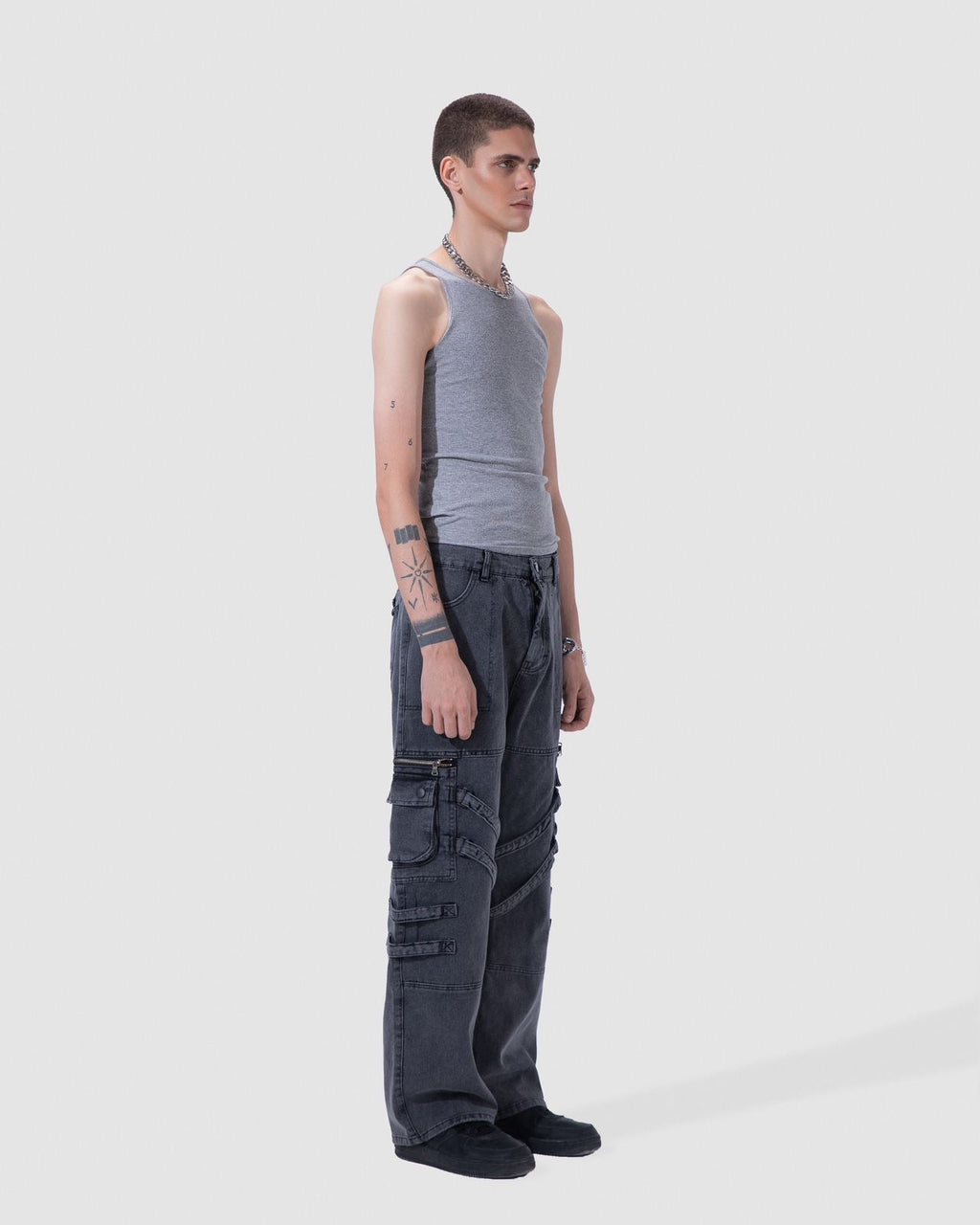 Gray Jeans