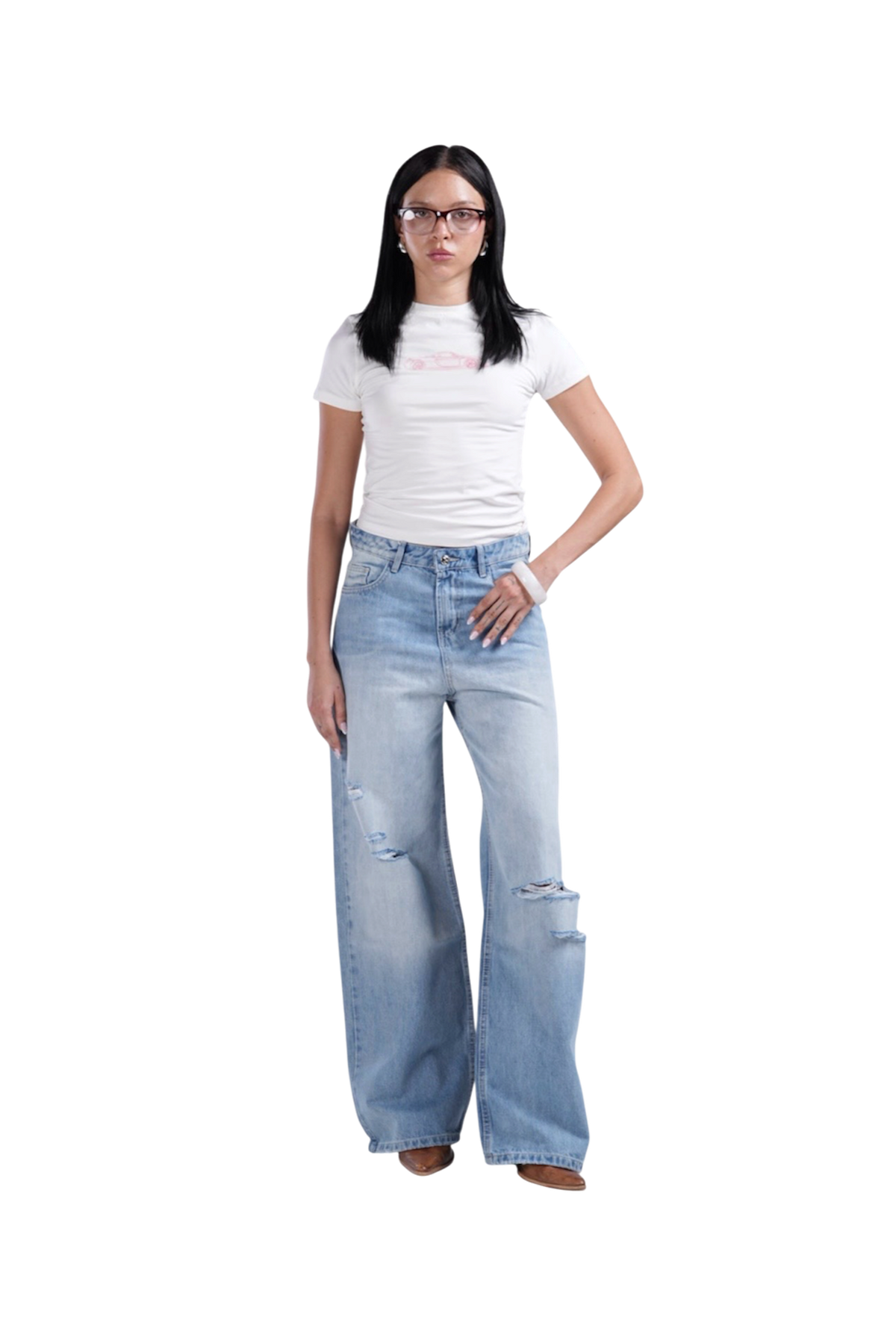 EXTRA WIDE LEG DENIM