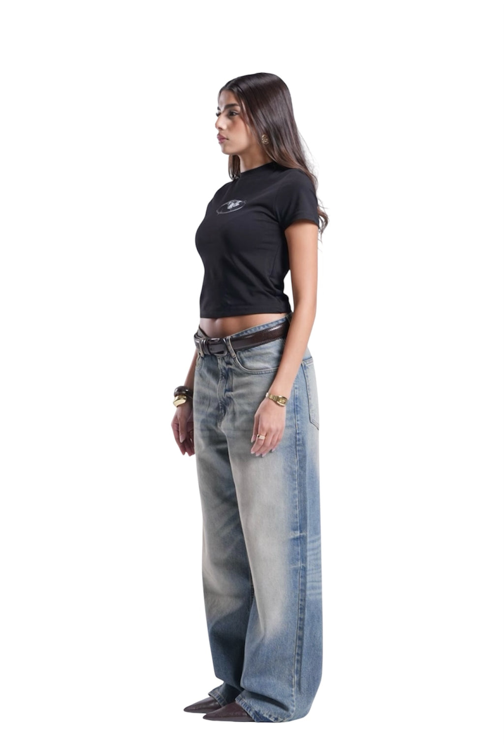 DIRTY BLUE BAGGY DENIM UNISEX