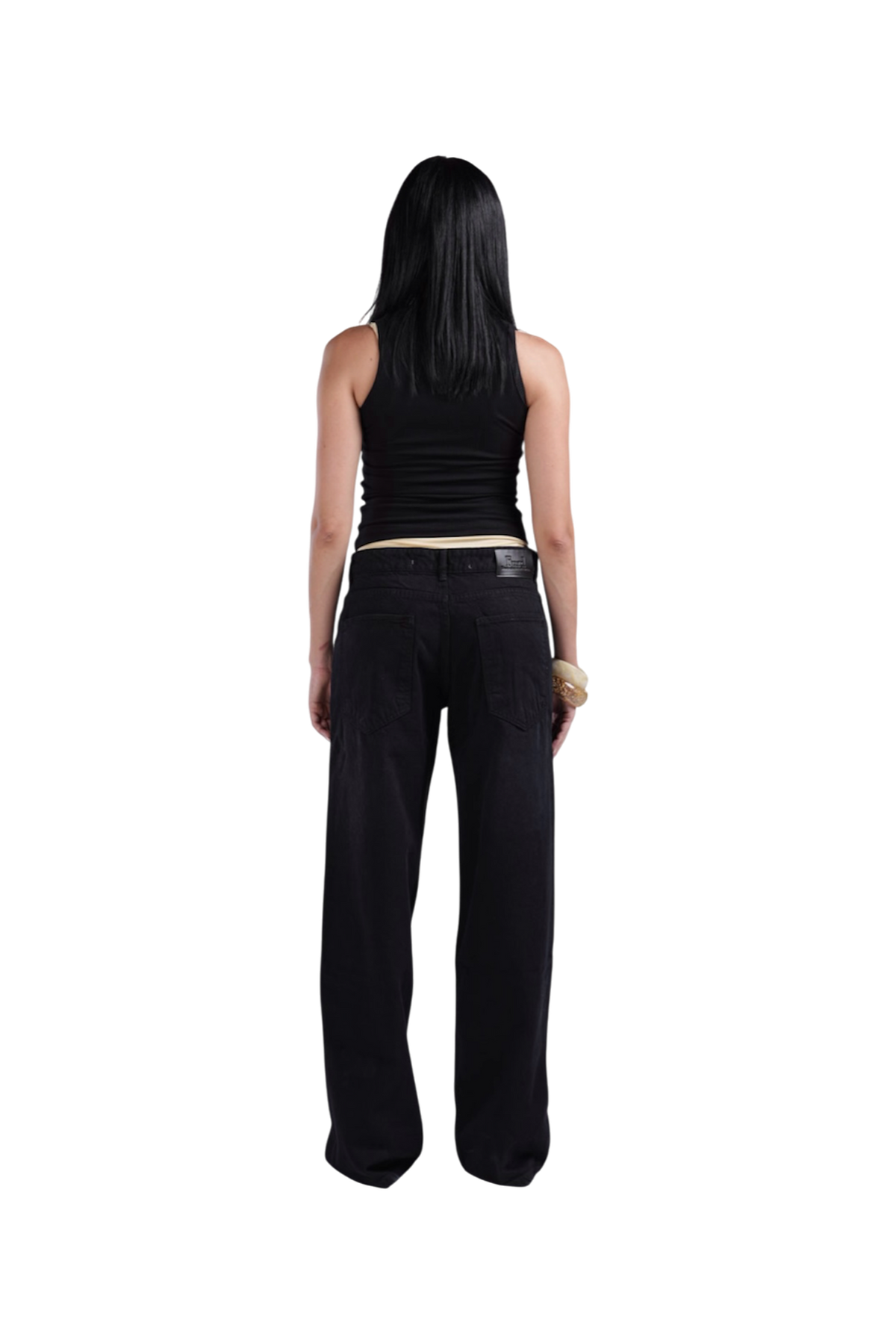 BLACK LOW WAIST