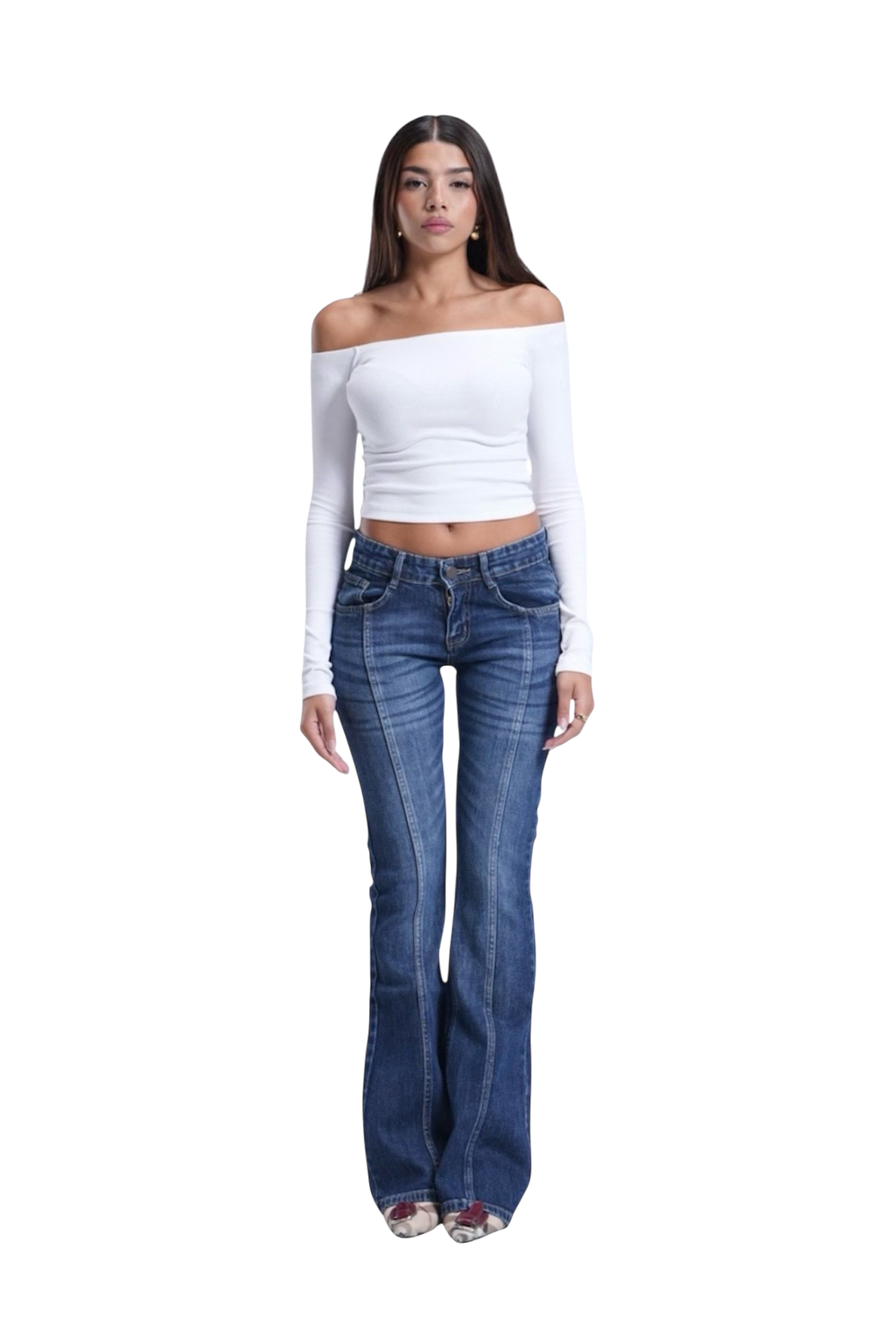 DARK BLUE BOOTCUT