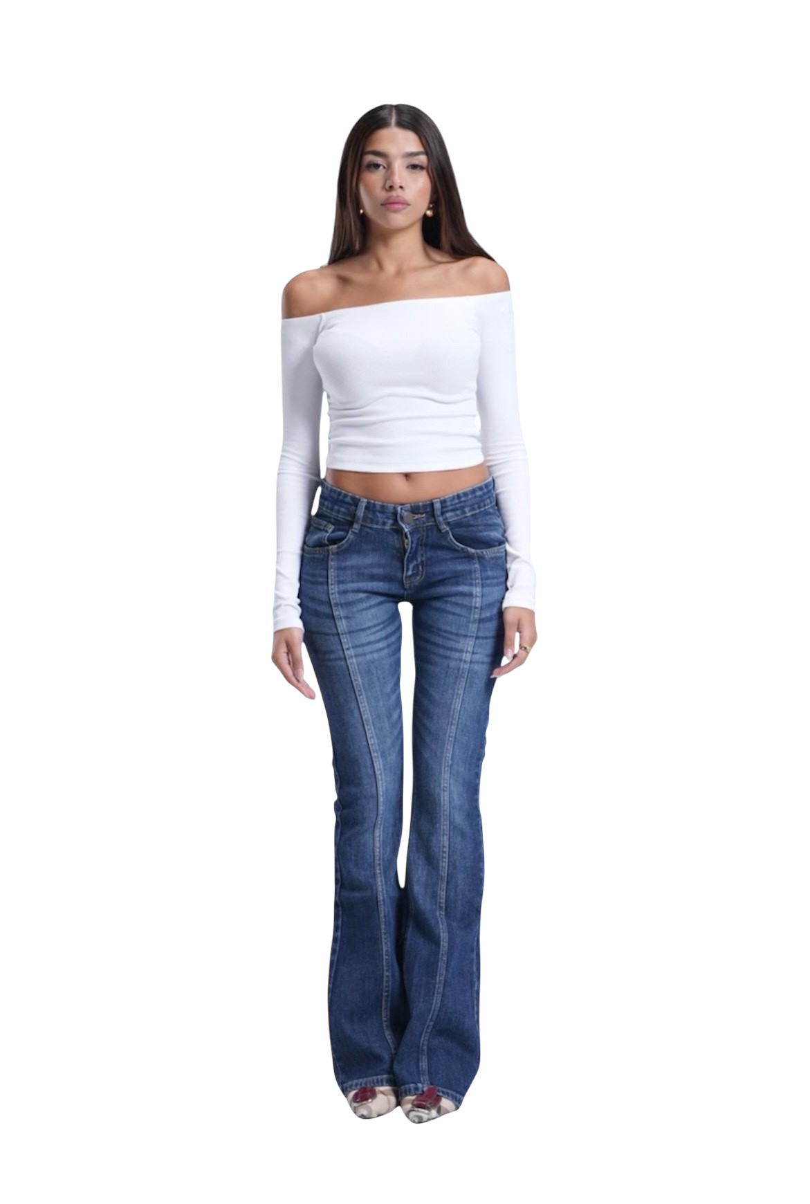 DARK BLUE BOOTCUT