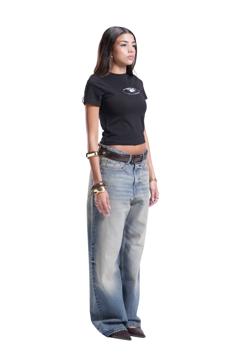 DIRTY BLUE BAGGY DENIM UNISEX