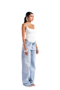 ICY LOW WASIT BAGGY DENIM