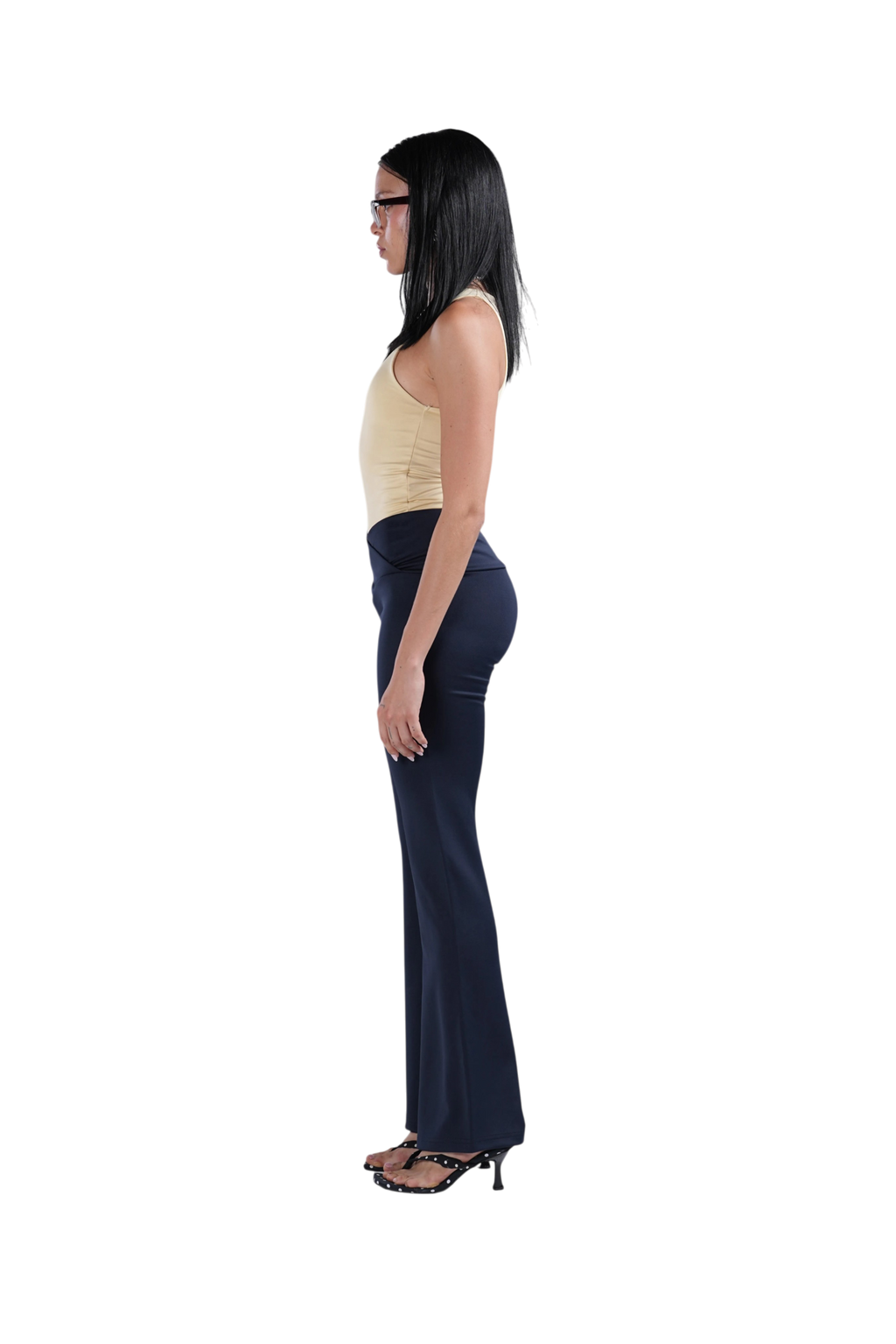YOGA PANTS NAVY BLUE