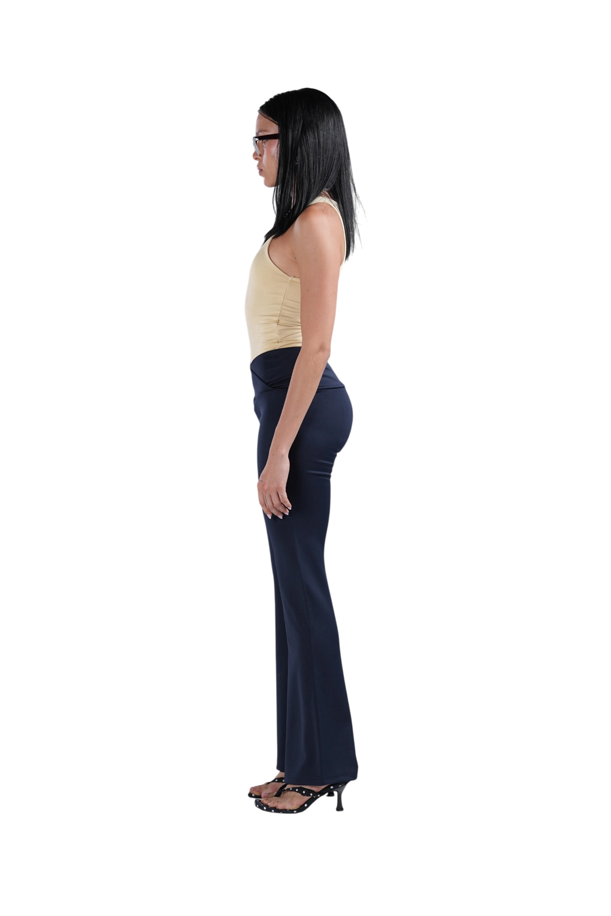 YOGA PANTS NAVY BLUE